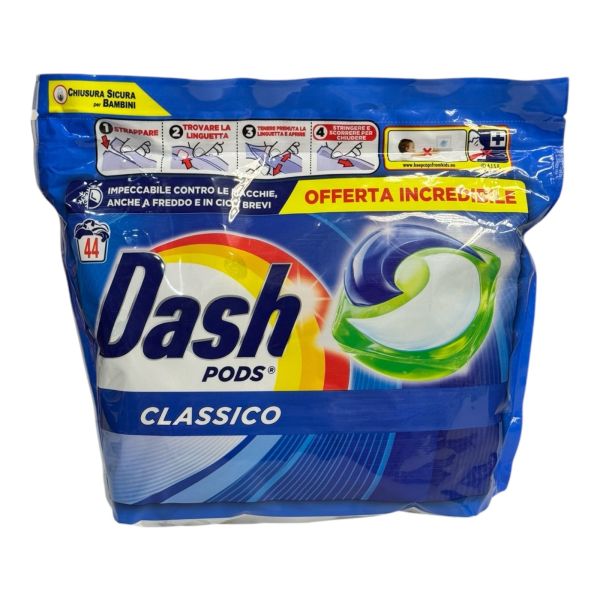 Капсули для універсального прання Dash Classico 44 шт