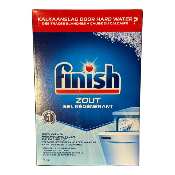 Сіль для посудомийних машин FINISH, 4 кг