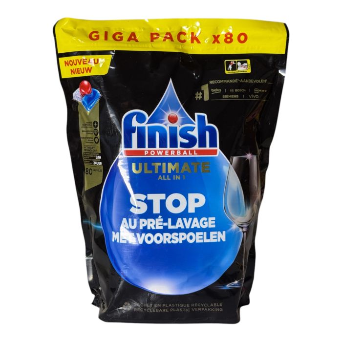 Таблетки для посудомийної машини Finish Ultimate, 80 шт.