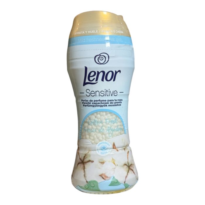 Парфумований кондиціонер для прання в гранулах Lenor Fresh Cotton, 210 г