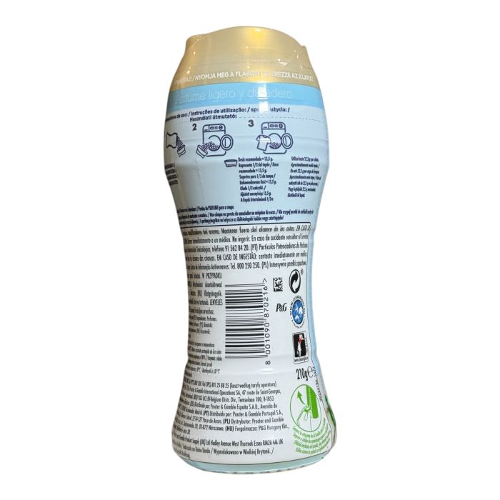 Парфумований кондиціонер для прання в гранулах Lenor Fresh Cotton, 210 г