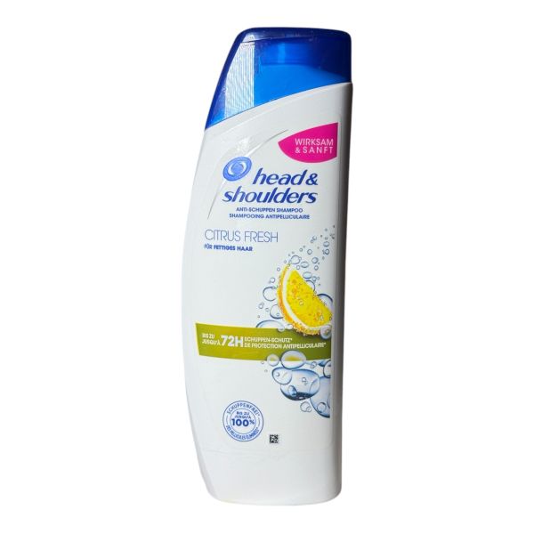 Шампунь проти лупи Head&Shoulders Цитрусова свіжість, для жирного волосся, 500 мл