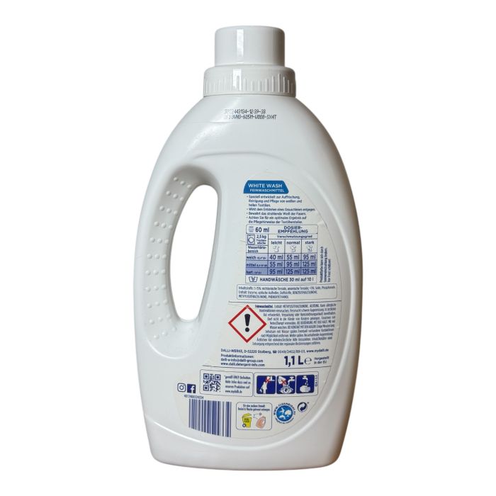 Засіб для прання білих речей Dalli White Wash 1.1 л 20 циклів прання
