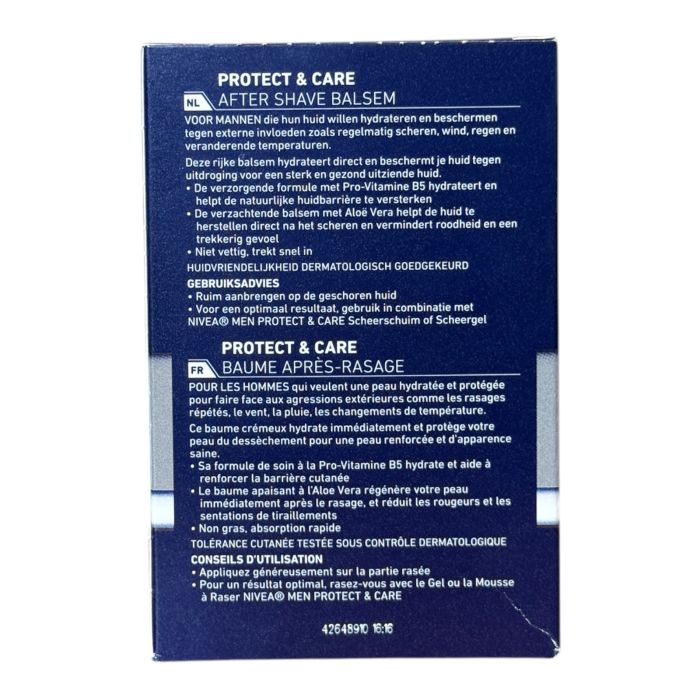 NIVEA MEN PROTECT&CARE бальзам після гоління зволожуючий 100мл