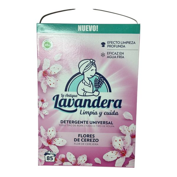 Пральний порошок Lavandera Universal flores de cerezo 4.675 кг (85 прань)
