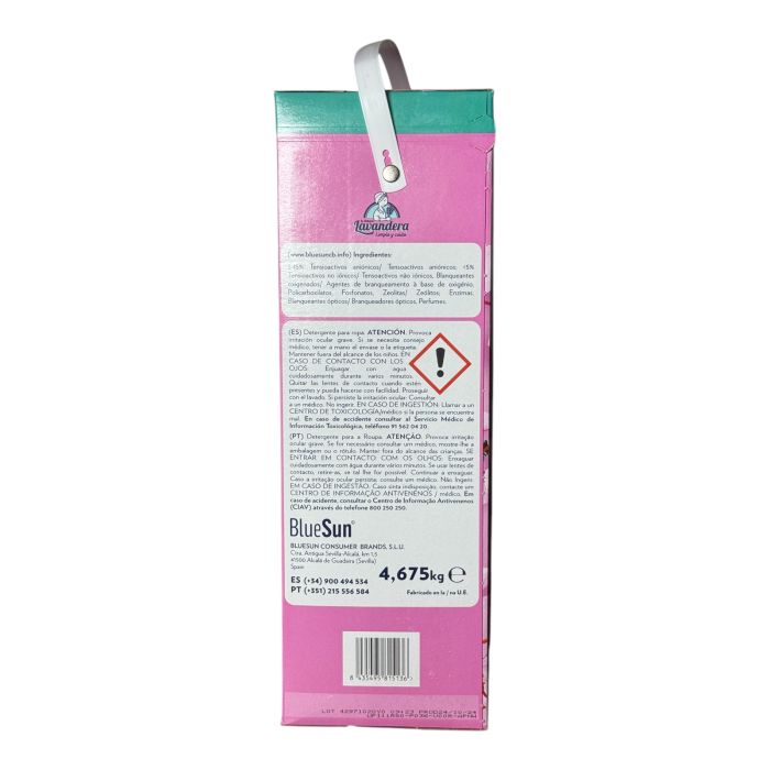 Пральний порошок Lavandera Universal flores de cerezo 4.675 кг (85 прань)