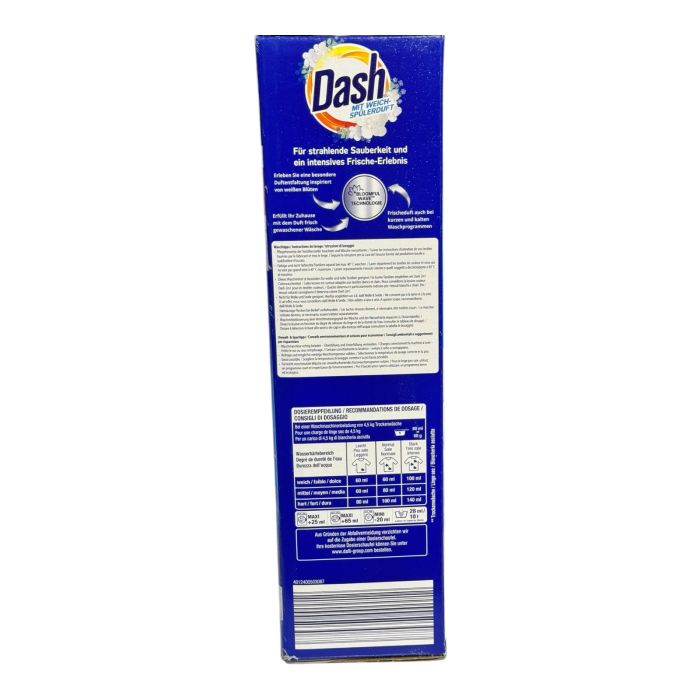 Пральний порошок Dash 2in1 Vollwaschmittel 4.8 кг 80 циклів прання