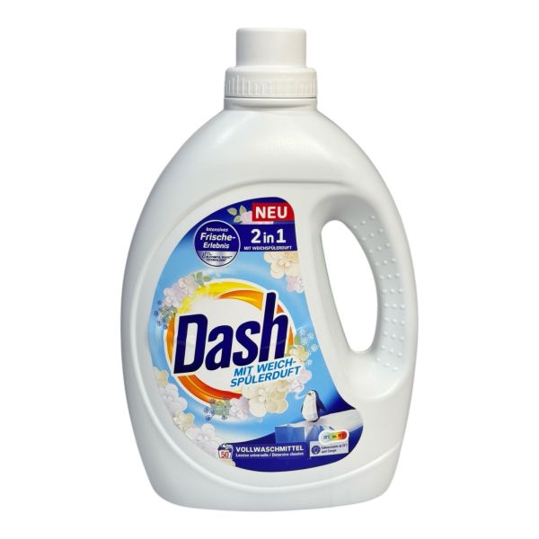 Універсальний гель для прання Dash VollWaschmittel 2 in 1 50 WA - 2,25 L