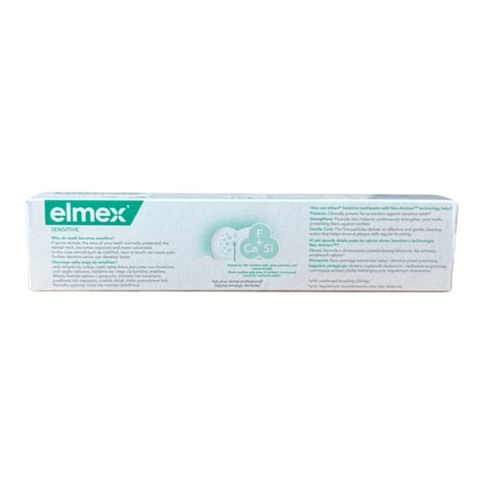 Зубна паста Elmex sensitive 75ml для чутливих зубів з амінофторидом