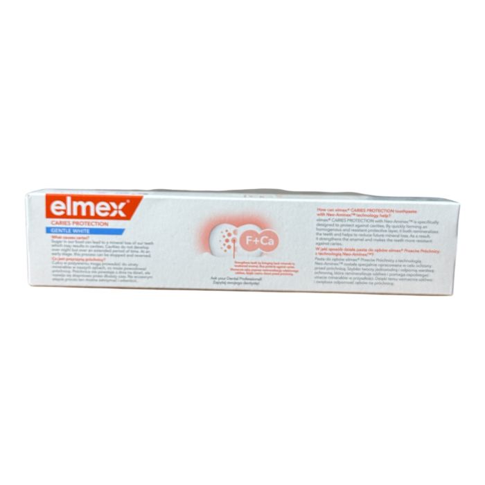 Зубна паста Elmex gentle white 75 ml, проти карієсу з відбілюючим ефектом