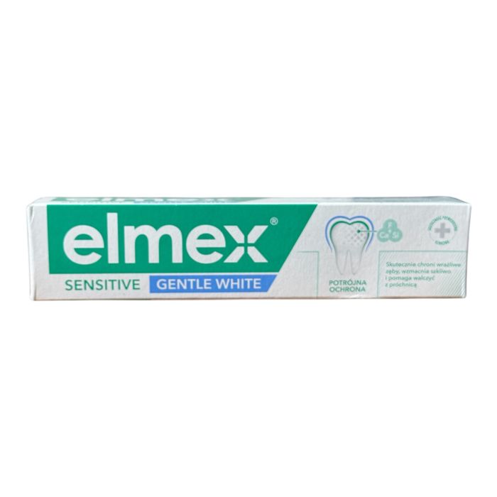Зубна паста  Elmex sensitive 75 ml відбілююча для чутливих зубів.