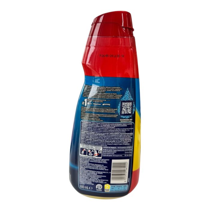 Гель для миття посуду в посудомийних машинах Finish Power Gel Lemon 30 мийок, 600 мл
