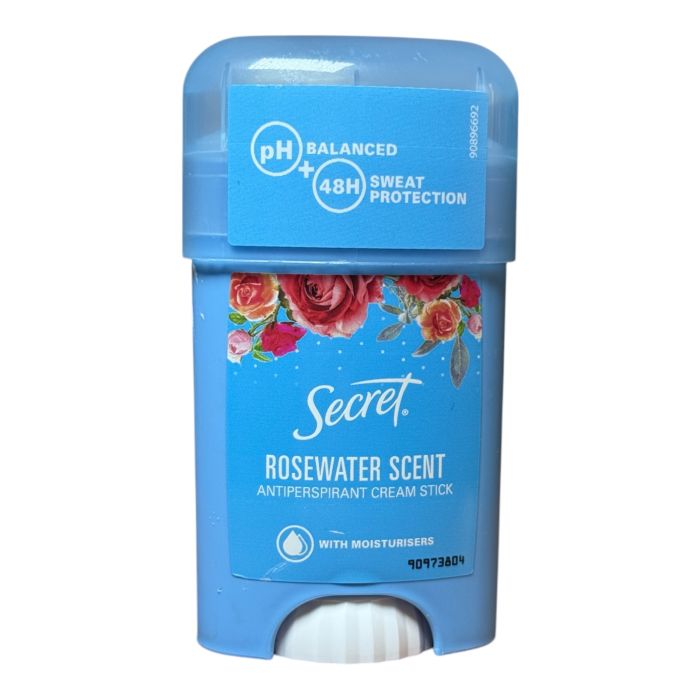Кремовий антиперспірант Secret Rosewater, 40 мл