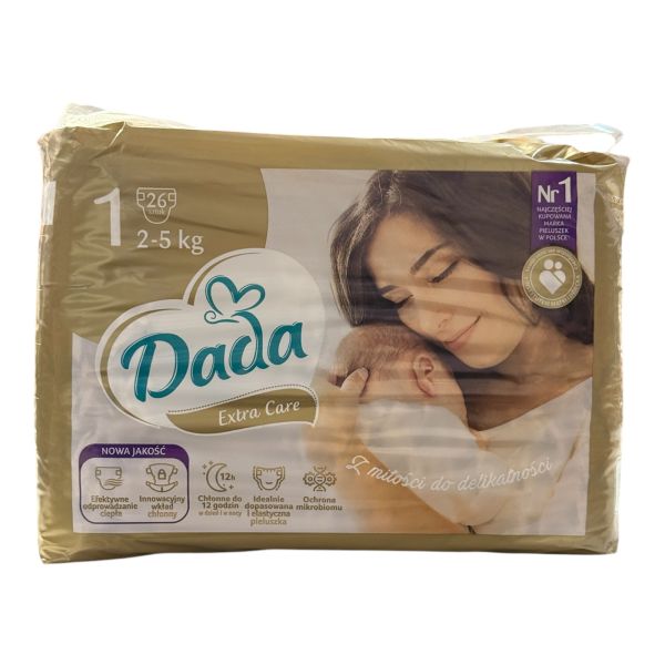 Підгузки Dada Extra Care 1 Newborn (2-5 кг), 23 шт