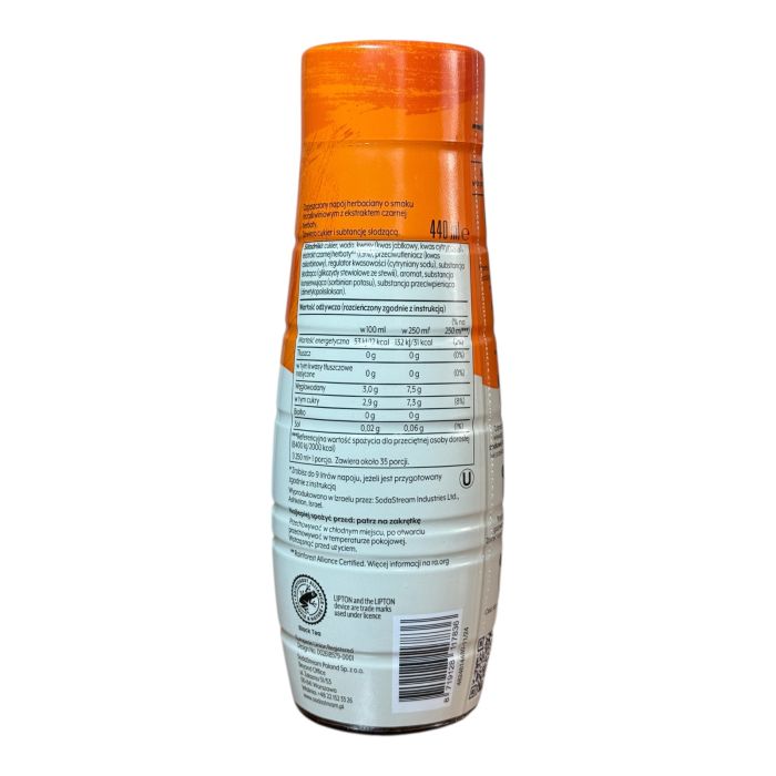 Сироп sodastream Lipton peach ice tea 440ml