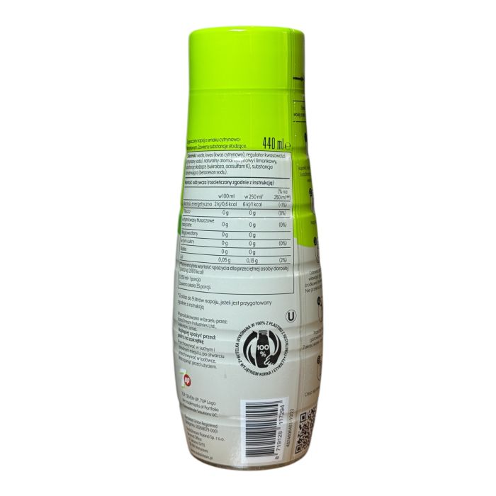 Сироп sodasteam 7up zero cukru 440ml