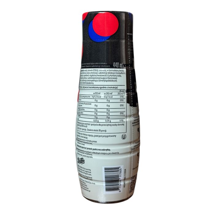 Сироп sodasteam PEPSI ZERO CUKRU cherry 440ml