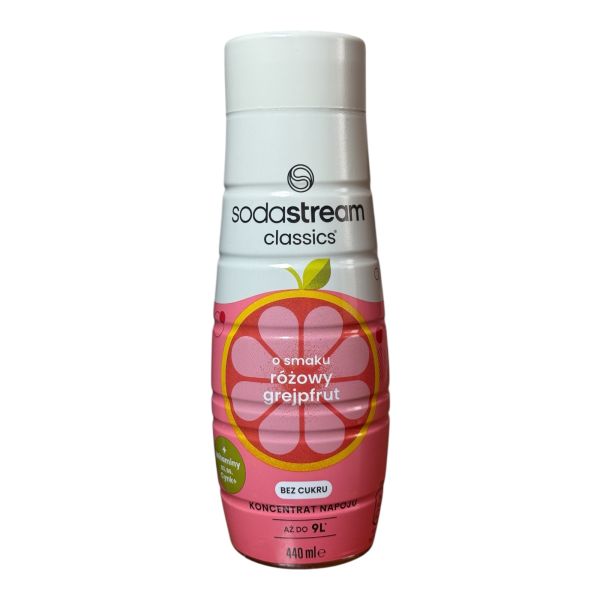 Сироп sodasteam rozowy grejpfrut bez cukru 440ml