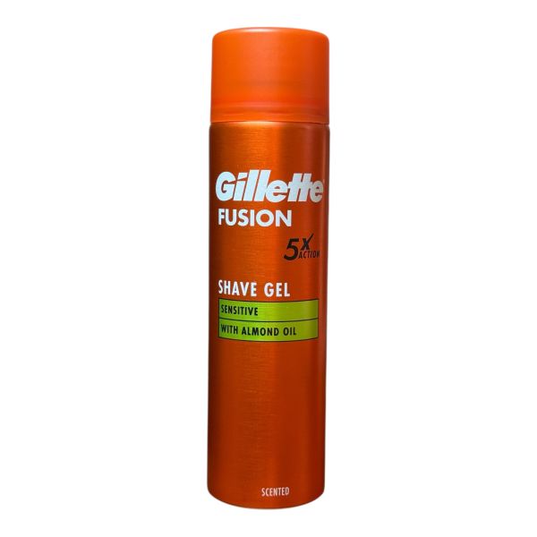 Гель для гоління Gillette Fusion 5 Sensitive 200 мл.