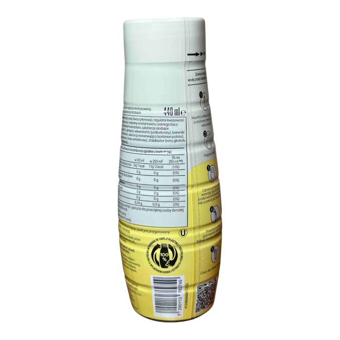 Сироп sodastream classics  elderflower flavour без цукру 440 ml