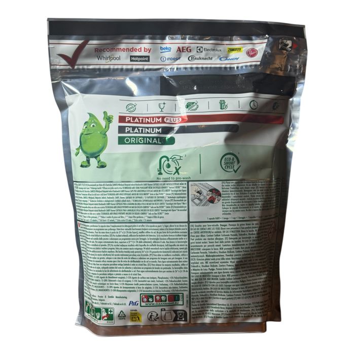 КАПСУЛИ ДЛЯ ПОСУДОМИЙНОЇ МАШИНИ FAIRY PLATINUM PLUS 53 ШТ