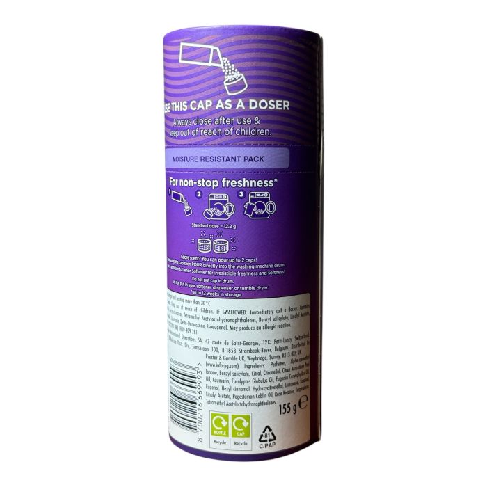 Парфумовані кондиціонер гранули Lenor exotic bloom & moonliqlht lily 155 грам