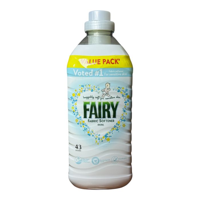 Рідкий ополіскувач/кондиціонер для білизни Fairy Fabric Conditioner/Softener 43 прання 1.413l