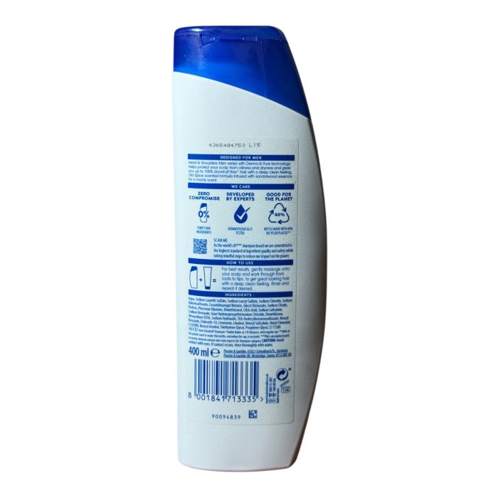 Шампунь head & shoulders MEN ( проти лупи) 400 мл