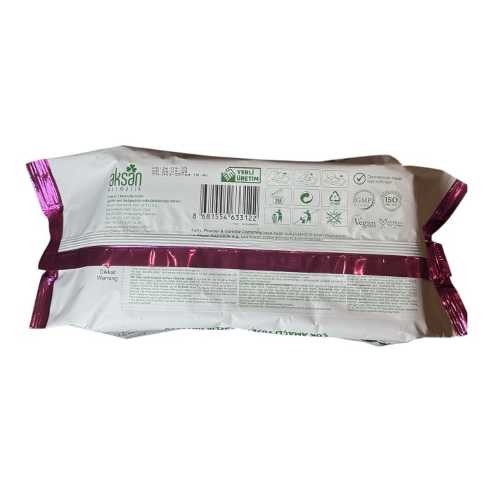 Вологі серветки для прибирання Fairy Lilyum Cicieg, 100 шт