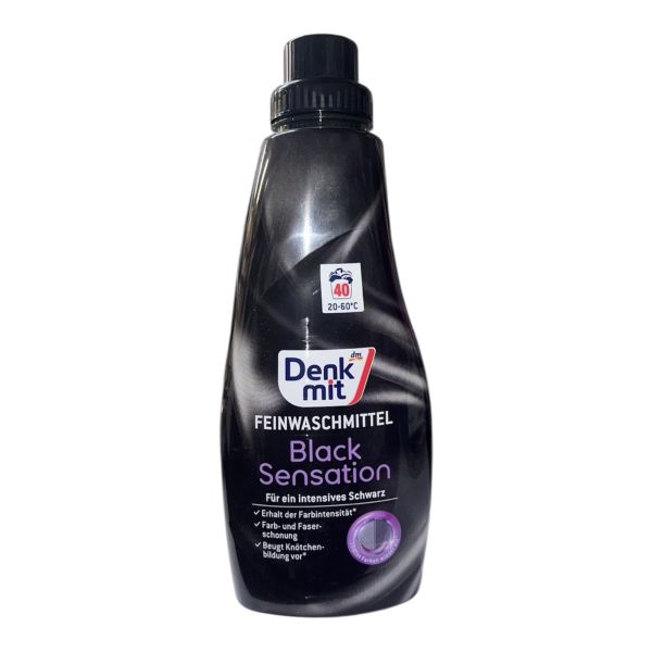 Гель для прання чорних речей Denkmit, 1 л (40 прань)