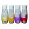Набір фруктових сиропів Sodastream 4 штуки Malina, marakuja, pomarancza mango, kwiat czarnego bzu 440ml*4