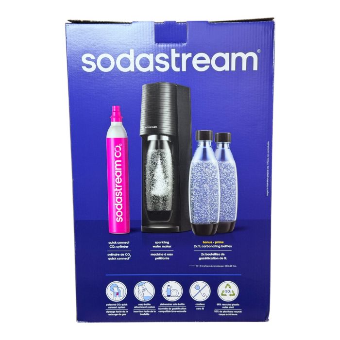 Пристрій SODASTREAM  для газування води + 2 пляшки + 1 циліндр - Terranlv