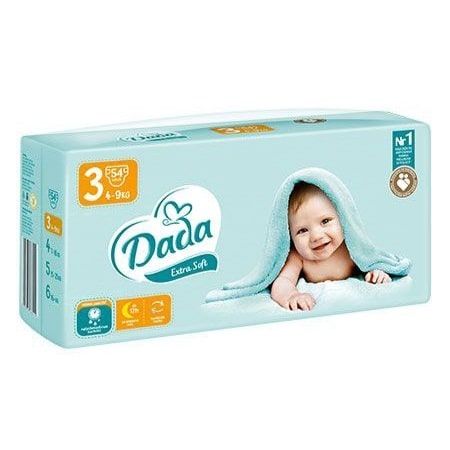 Підгузки Dada Extra Soft 3 Mіdi (4-9 кг), 56 шт